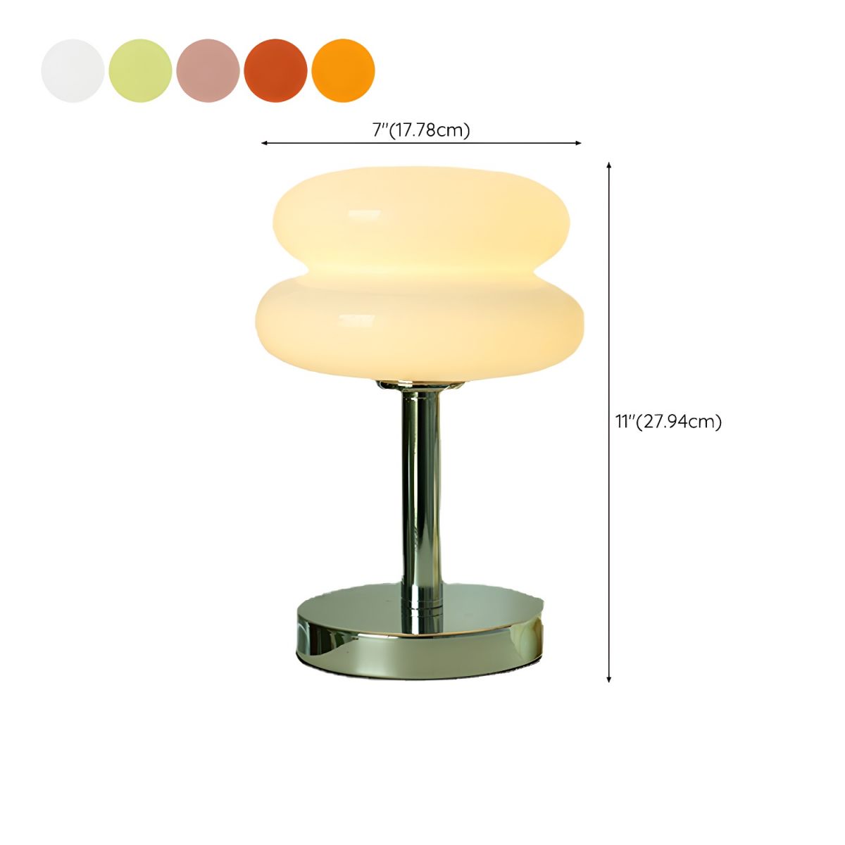 Glass Dome Table Lamp Modern Nordic Style | Dralven
