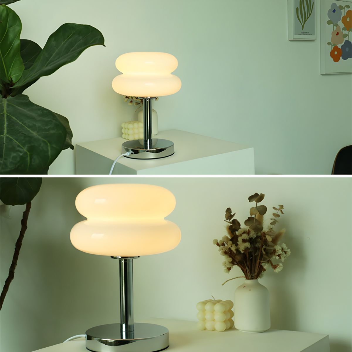 Glass Dome Table Lamp Modern Nordic Style | Dralven