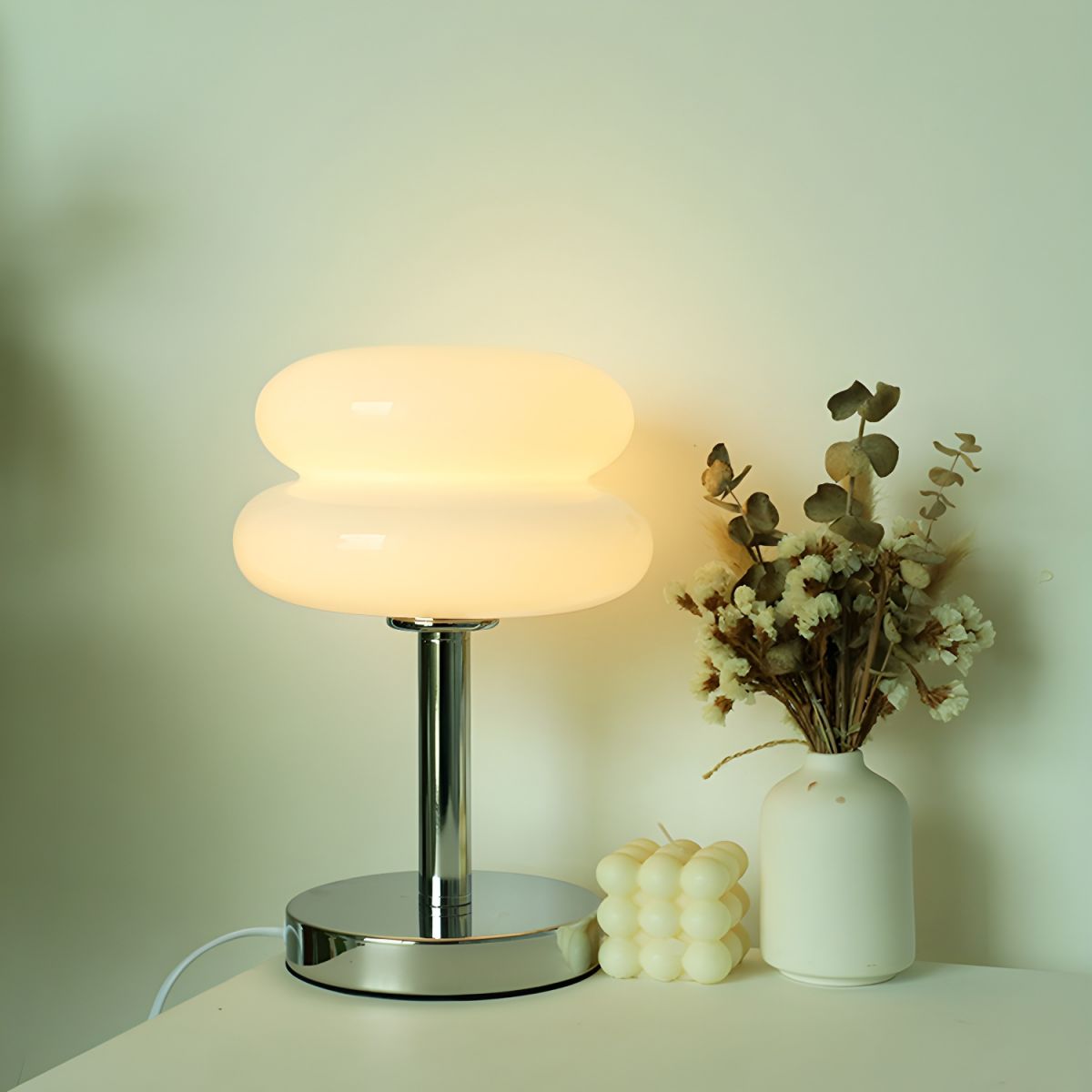 Glass Dome Table Lamp Modern Nordic Style | Dralven