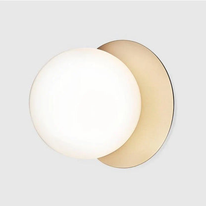 Glass Globe Ceiling Light Surface Mount Fixture | Glavonix
