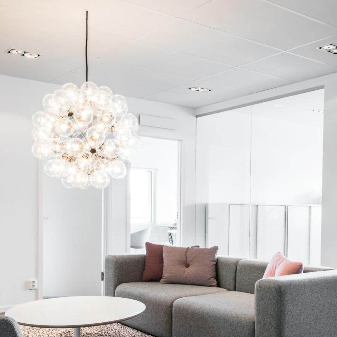 Glass Globe Pendant Light for Modern Interior Lighting | Zyvorax