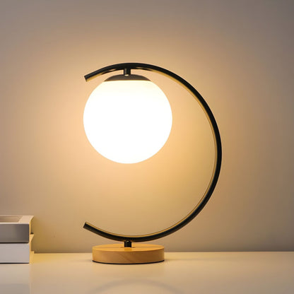 Glass Globe Table Lamp Modern Nordic Style | Torvune