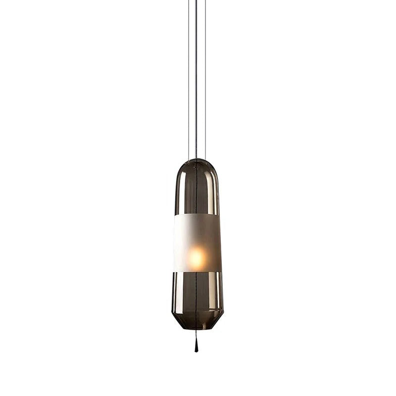 Glass Shade Pendant Light Modern Bedside Lighting | Zyvera