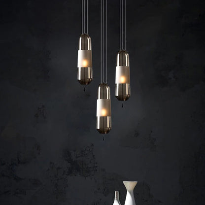 Glass Shade Pendant Light Modern Bedside Lighting | Zyvera