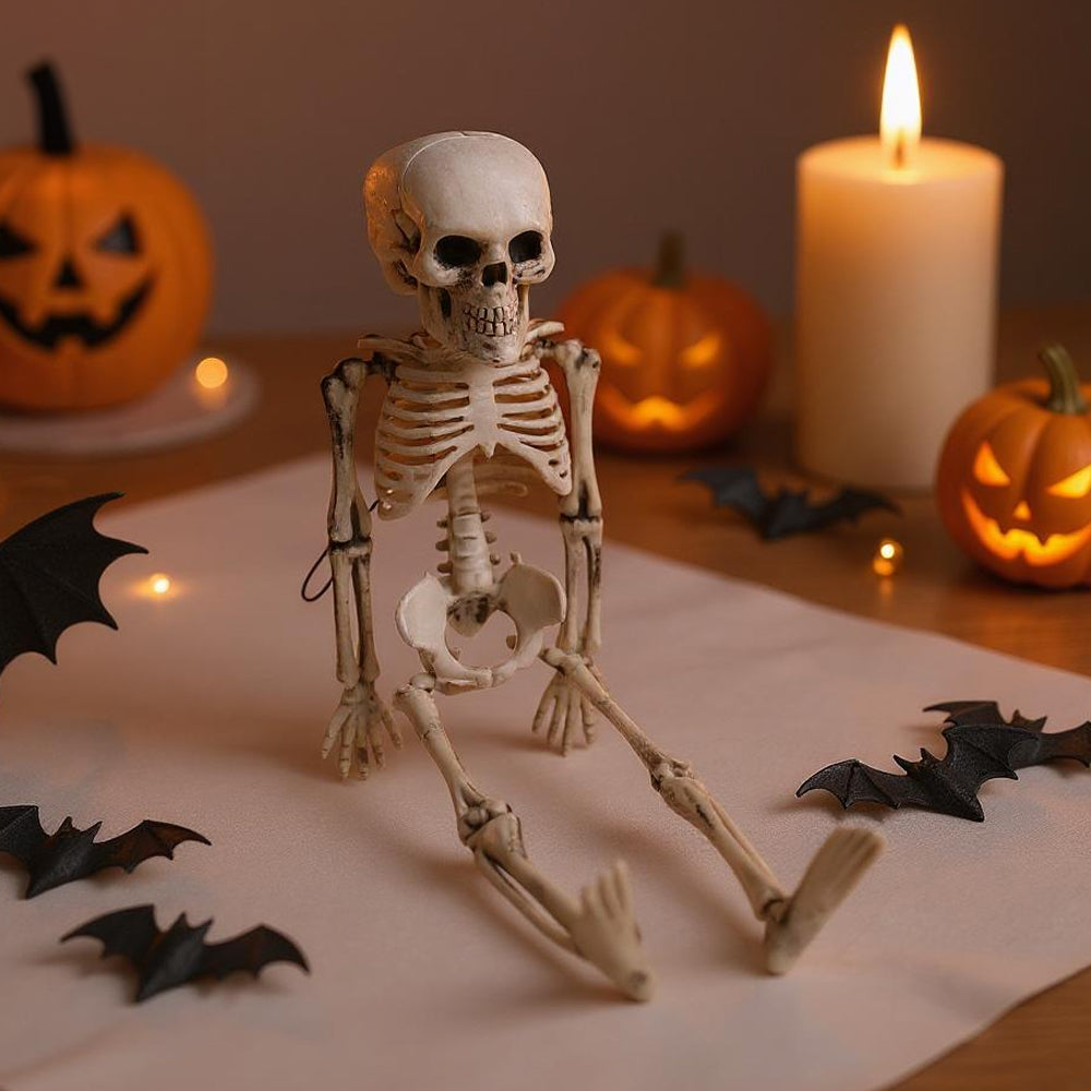 Halloween Skeleton Hanging Posable Scary Haunted House Decoration