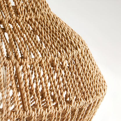 Handwoven Rattan Pendant Light for Boho Japandi Spaces | Orvella