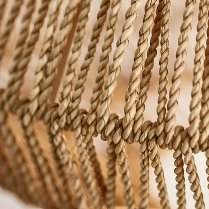 Handwoven Rattan Pendant Light for Boho Japandi Spaces | Orvella