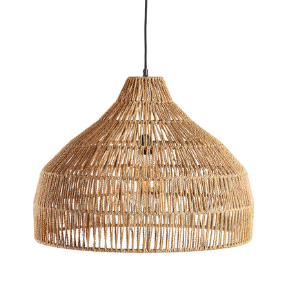 Handwoven Rattan Pendant Light for Boho Japandi Spaces | Orvella