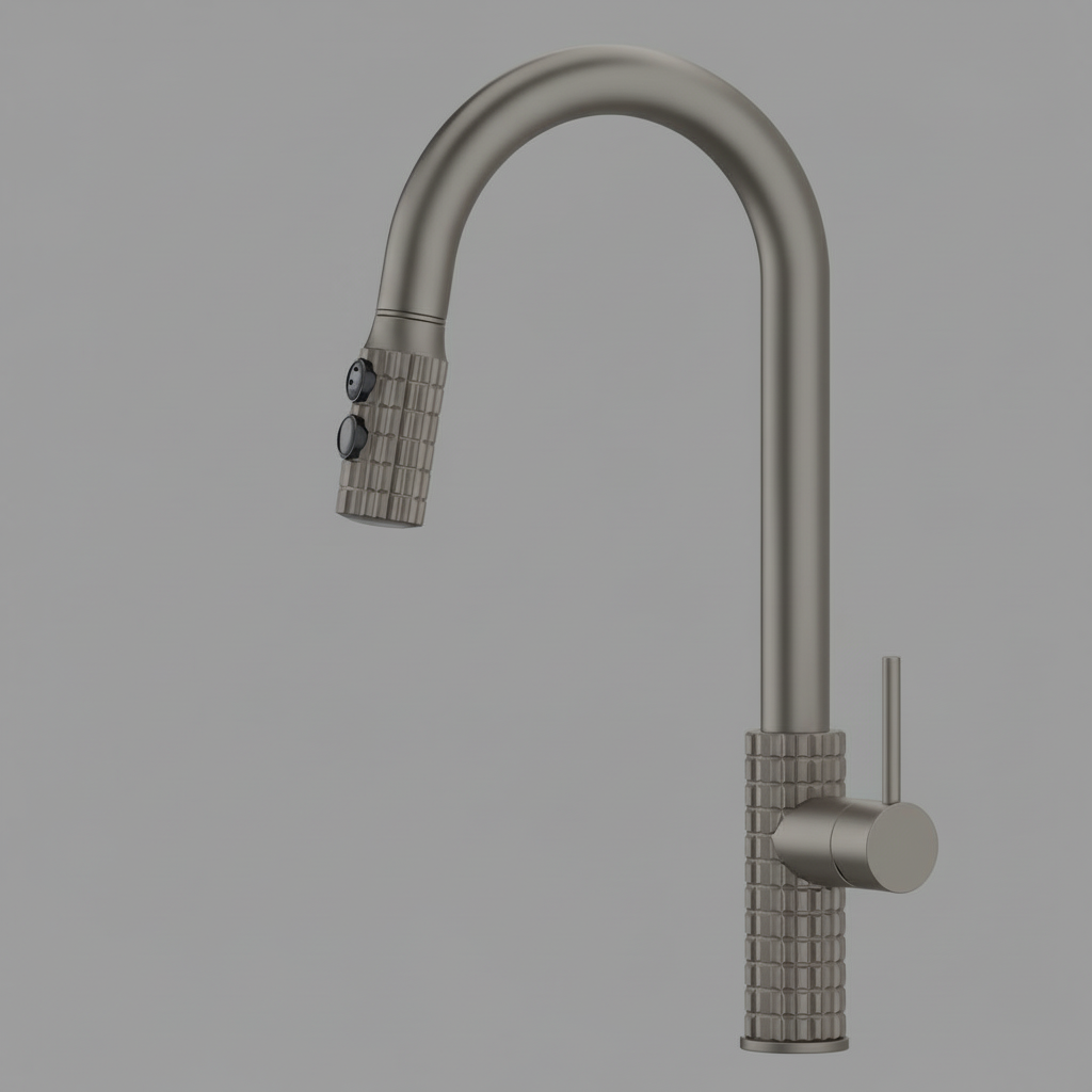 QuintaFlow | High Arch Kitchen Faucet with Pull-Out Sprayer
