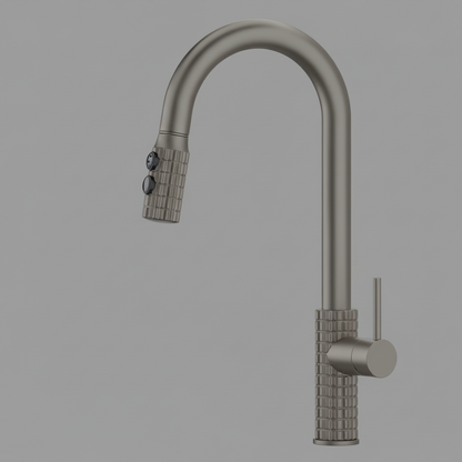 QuintaFlow | High Arch Kitchen Faucet with Pull-Out Sprayer