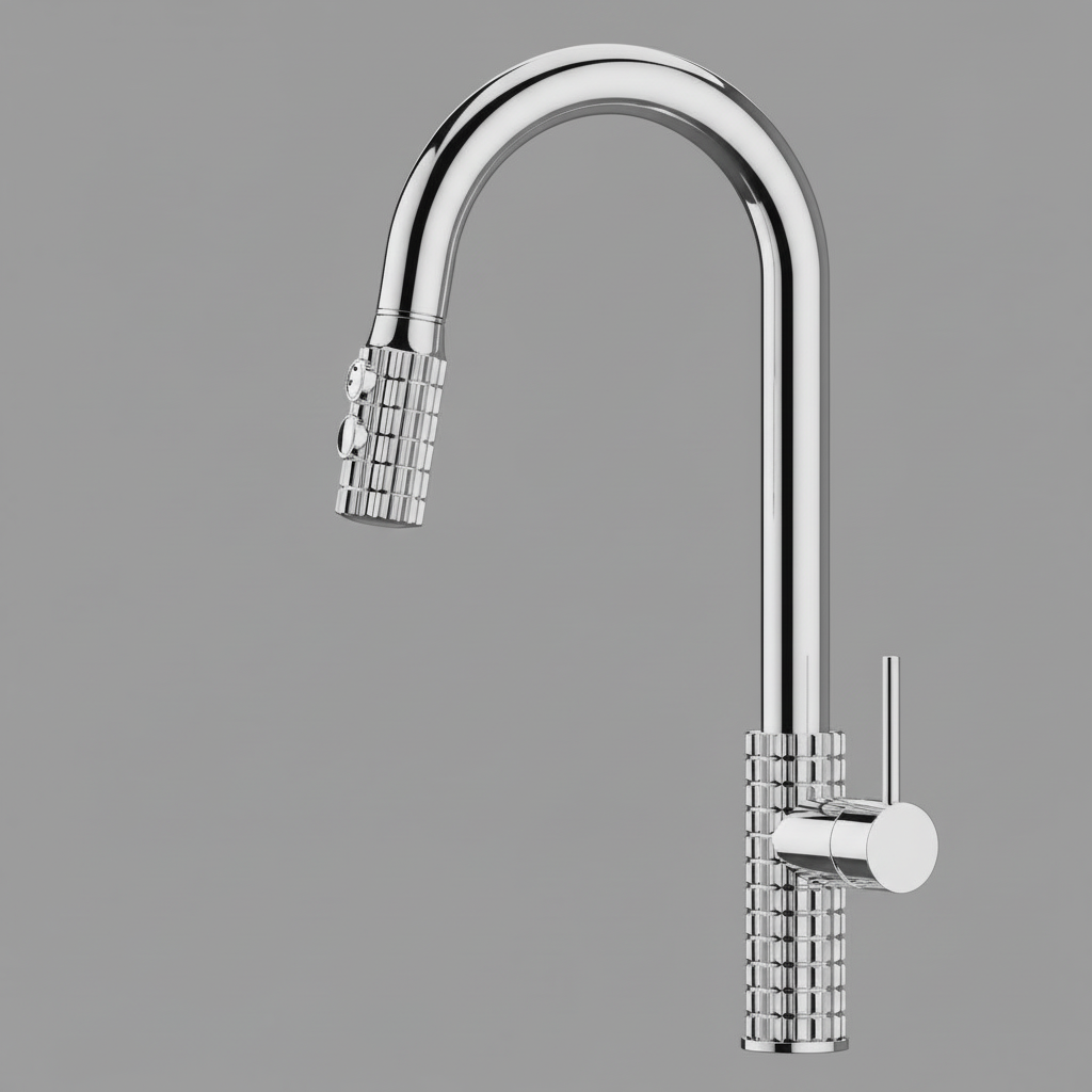 QuintaFlow | High Arch Kitchen Faucet with Pull-Out Sprayer