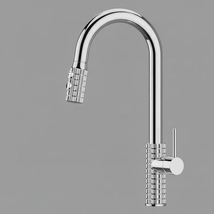 QuintaFlow | High Arch Kitchen Faucet with Pull-Out Sprayer