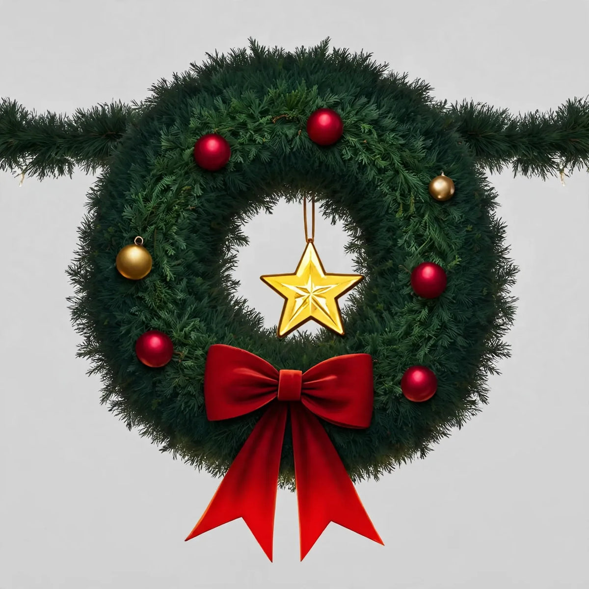 Holiday Christmas Entry Door Cover
