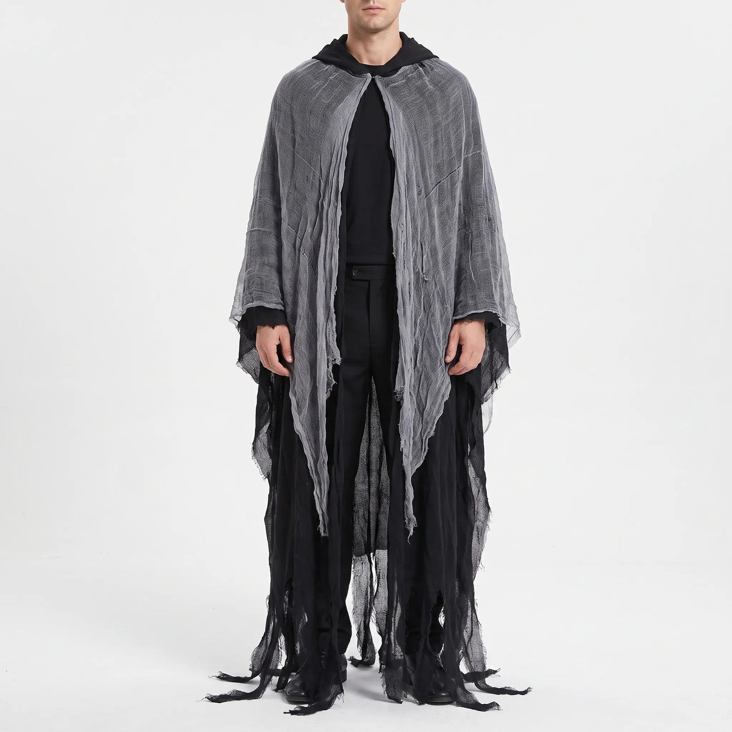 Hooded Halloween Grim Reaper Costume Cloak