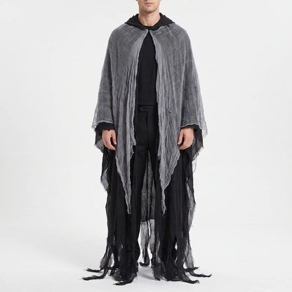 Hooded Halloween Grim Reaper Costume Cloak