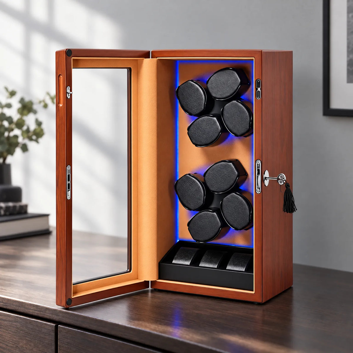 Illuminated Automatic Watch Winder