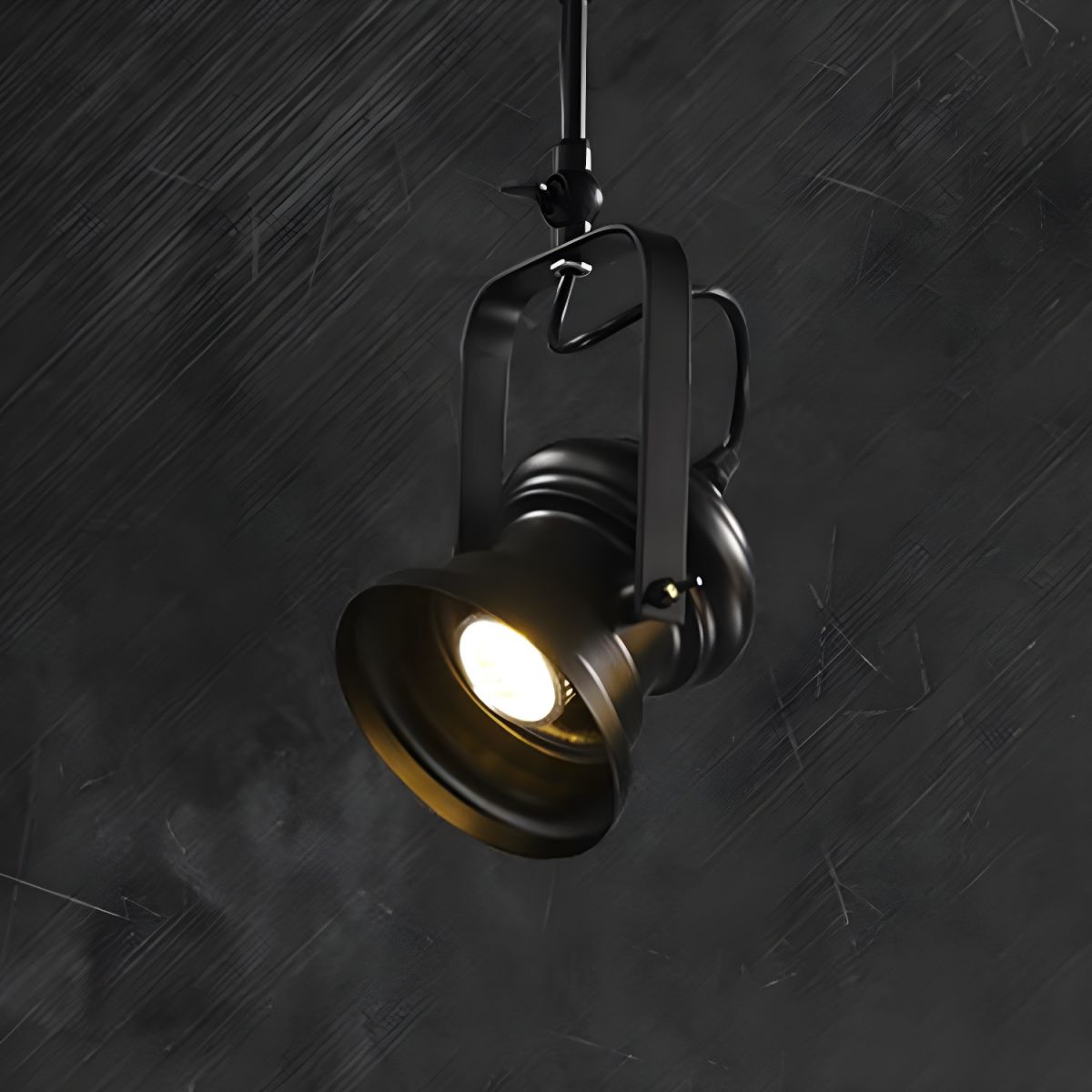 Industrial Metal Adjustable Ceiling Spotlight | Metlora
