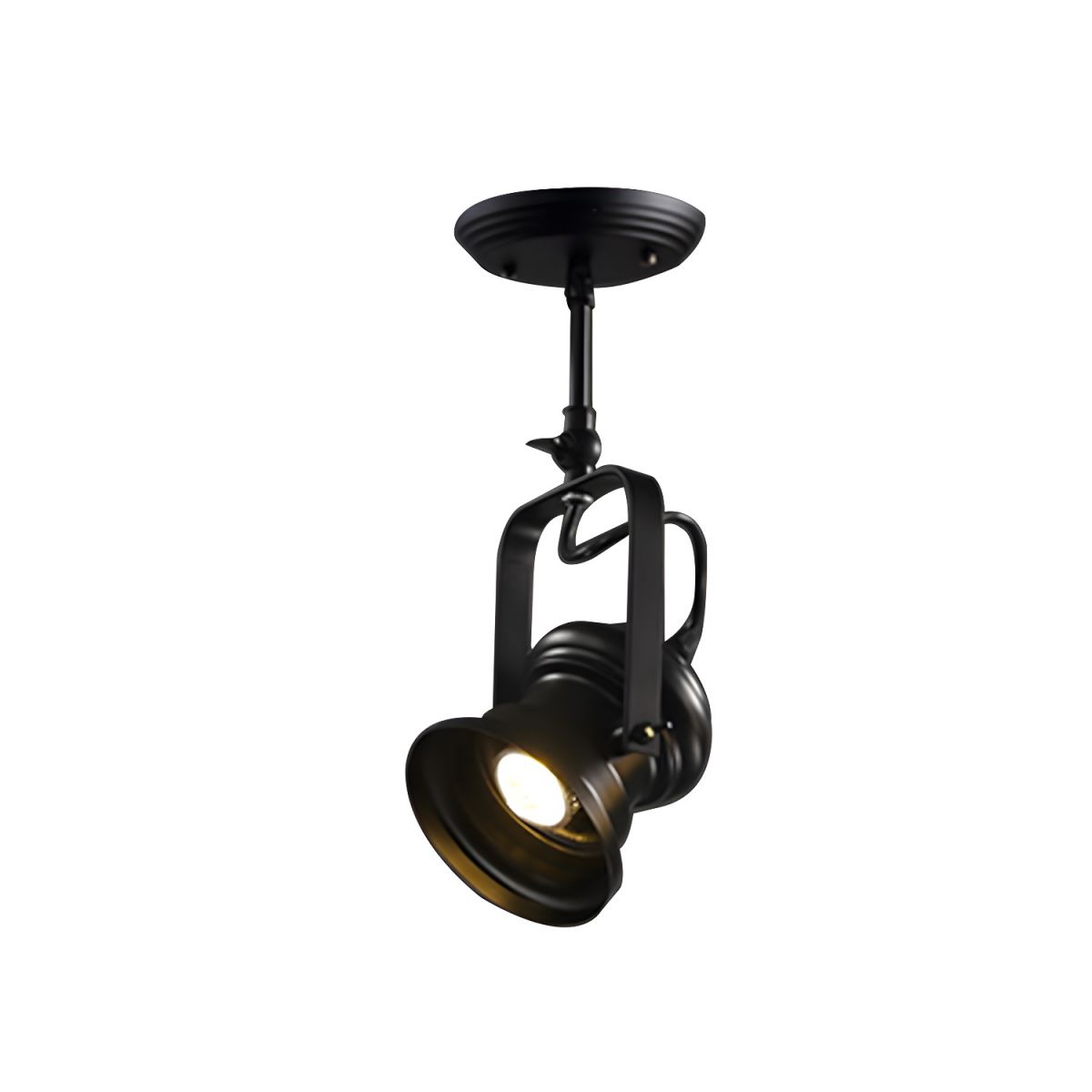 Industrial Metal Adjustable Ceiling Spotlight | Metlora