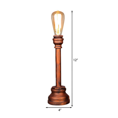 Industrial Metal Pipe Table Lamp For Modern Spaces | Kelvion