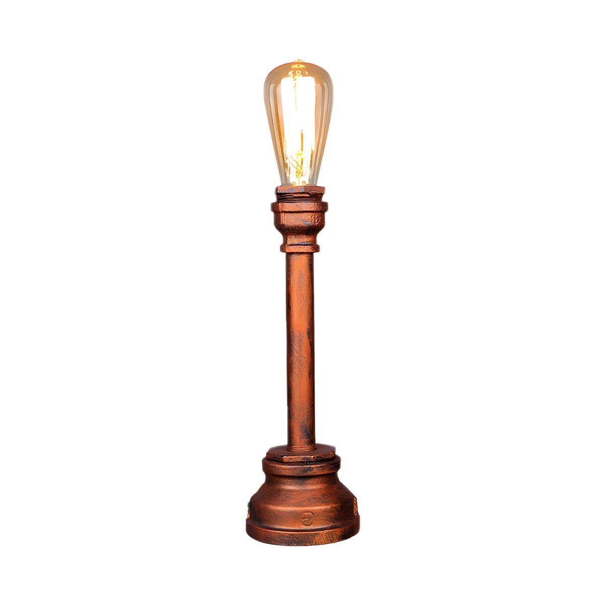 Industrial Metal Pipe Table Lamp For Modern Spaces | Kelvion
