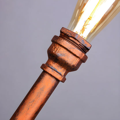 Industrial Metal Pipe Table Lamp For Modern Spaces | Kelvion