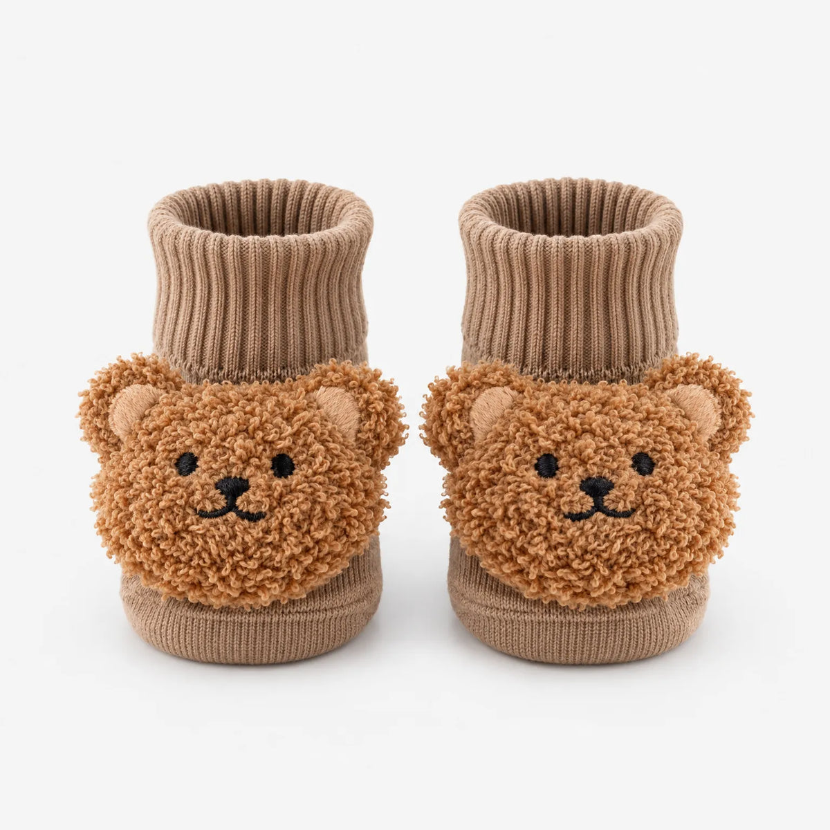 Infant 3D Plush Bear Socks