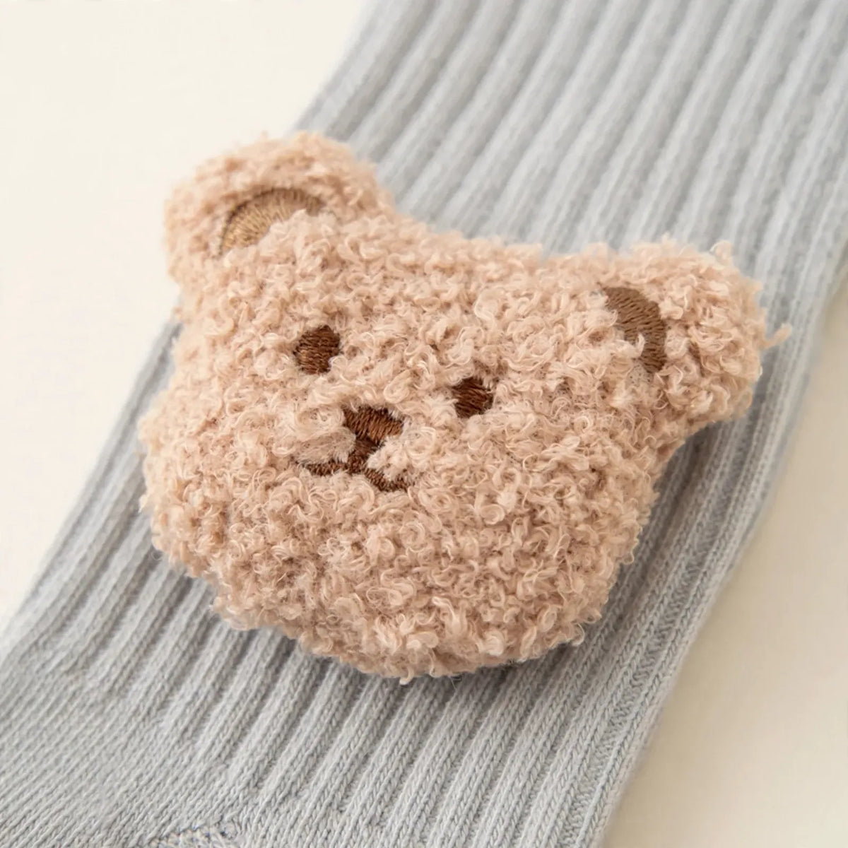 Infant 3D Plush Bear Socks