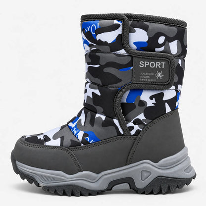 Insulated Ankle Lug Sole Snow Boots