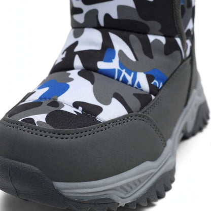 Insulated Ankle Lug Sole Snow Boots
