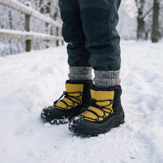 Insulated Toggle Kids Snow Boots