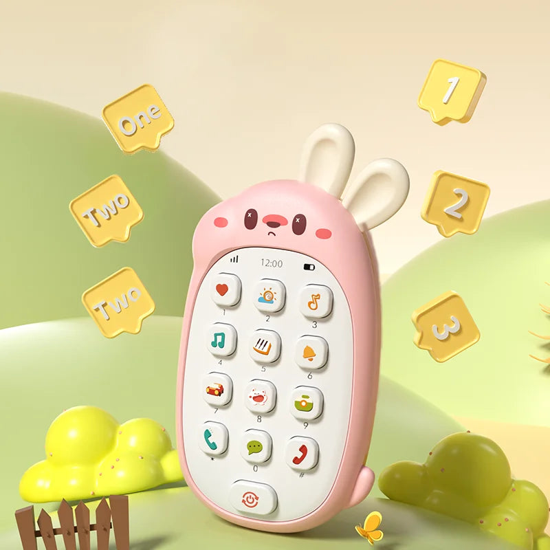 Interactive Bunny Ear Toy Phone