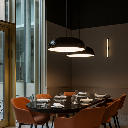 Italian Nordic Pendant Light With Integrated LED Glow | Veltrano