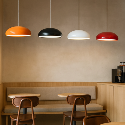 Italian Nordic Pendant Light With Integrated LED Glow | Veltrano