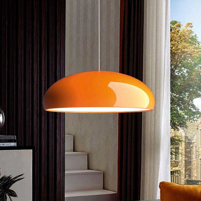Italian Nordic Pendant Light With Integrated LED Glow | Veltrano