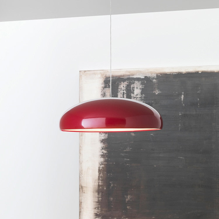 Italian Nordic Pendant Light With Integrated LED Glow | Veltrano