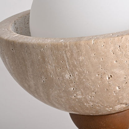 Japanese Semi Flush White Glass Ceiling Light | Akariko