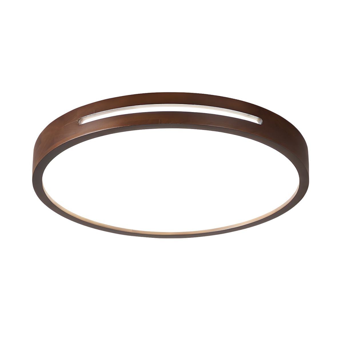 Japanese Wood LED Flush Mount Ceiling Light | Tanirao