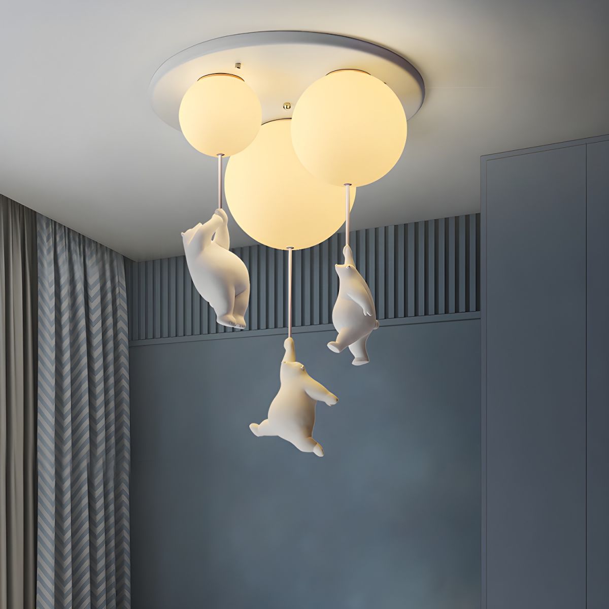 Kids Acrylic Ball Ceiling Light for Room | Belora