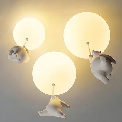 Kids Acrylic Ball Ceiling Light for Room | Belora
