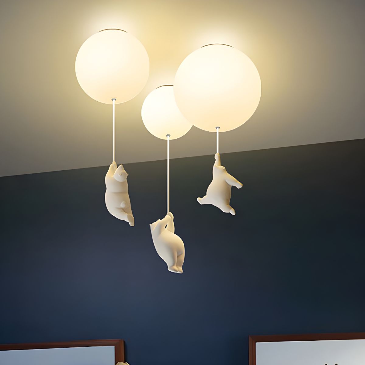 Kids Acrylic Ball Ceiling Light for Room | Belora