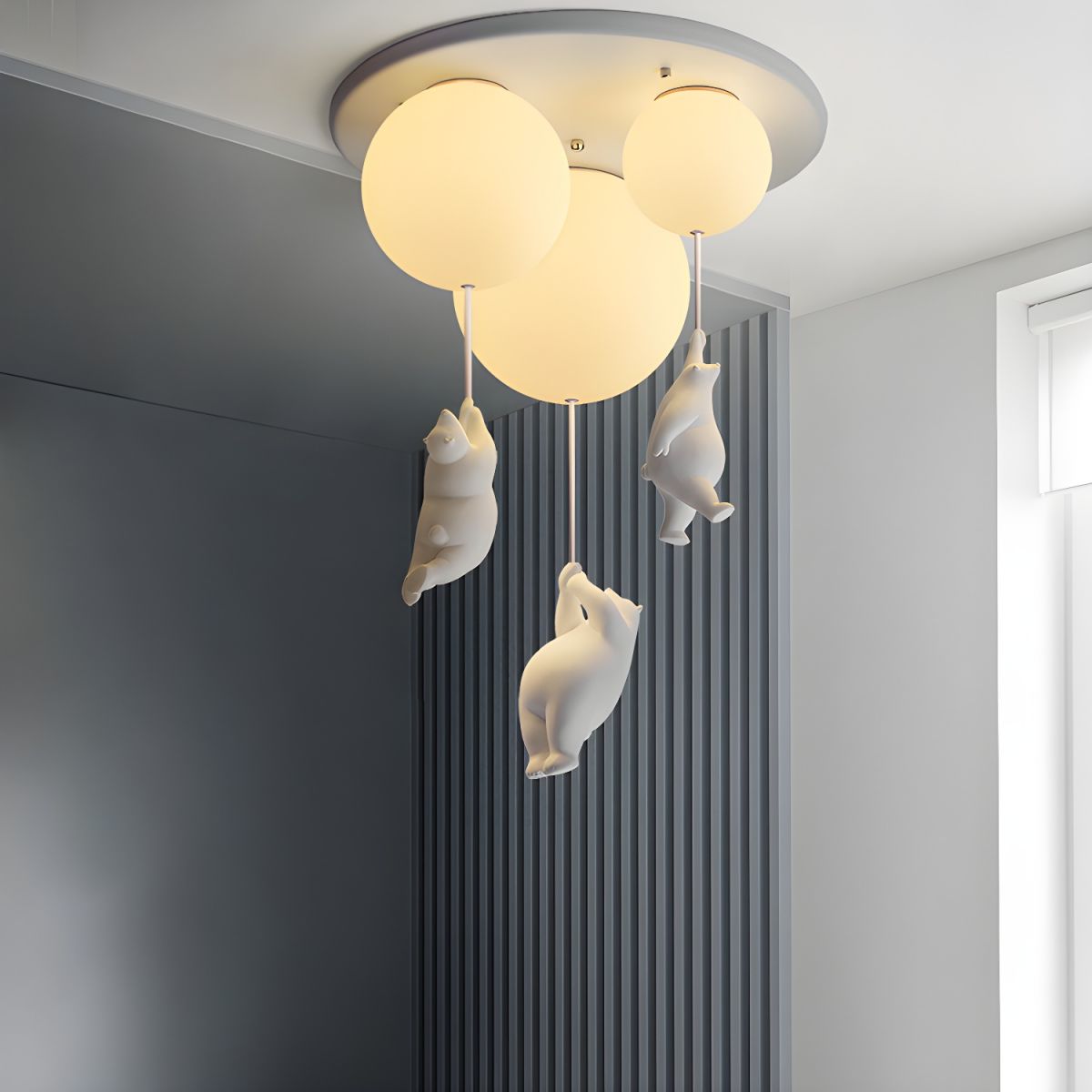 Kids Acrylic Ball Ceiling Light for Room | Belora