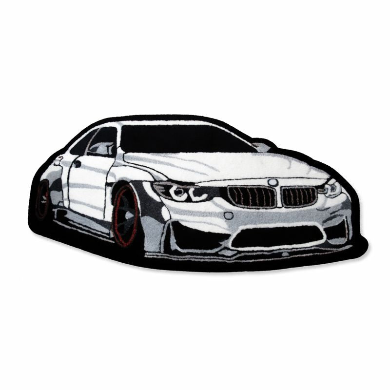 Kids Car Shaped Wool Cartoon Playroom Area Rug Decor | Solmira