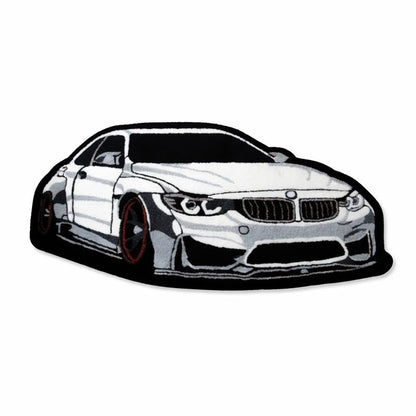 Kids Car Shaped Wool Cartoon Playroom Area Rug Decor | Solmira