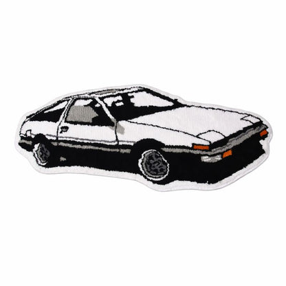 Kids Car Shaped Wool Cartoon Playroom Area Rug Decor | Solmira
