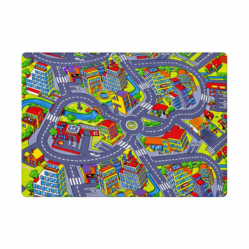 Kids Road Game Play Mat Carpet for Modern Play Areas | Zeloria