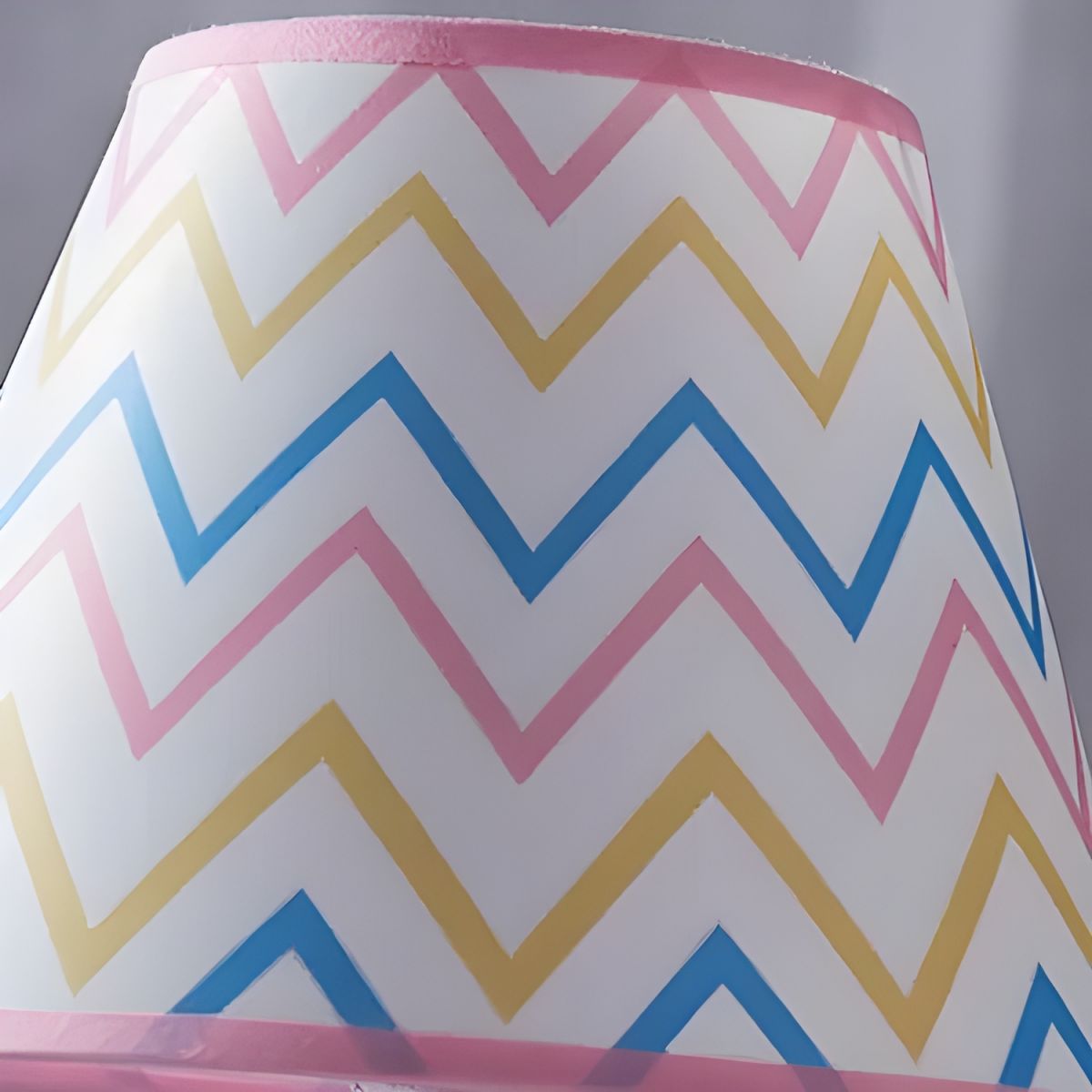 Kids Unicorn Table Lamp with Fabric Shade Pink | Zanvira
