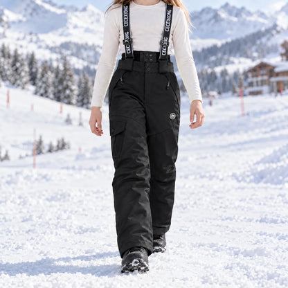 Kids Waterproof Winter Snow Pants