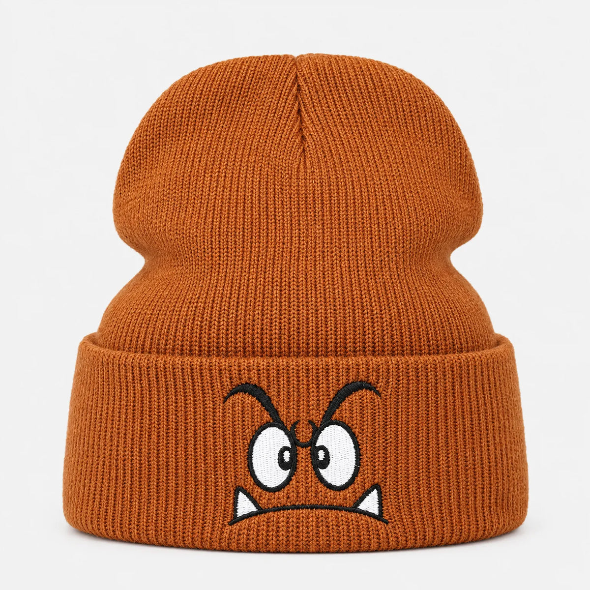 Knit Cartoon Embroidered Winter Beanie