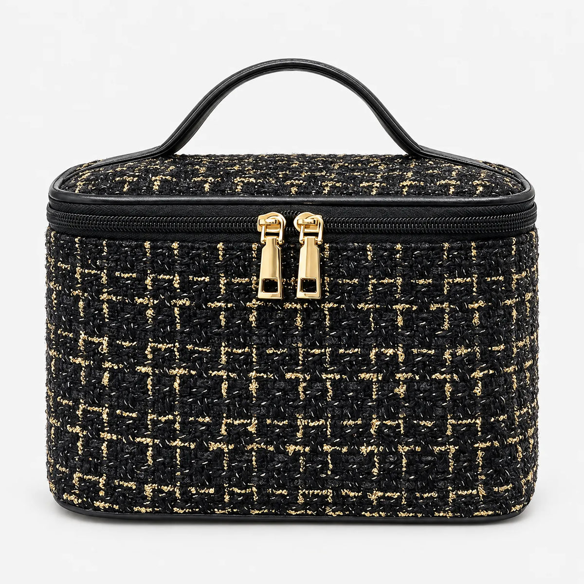 Knitted Style Box Makeup Bag