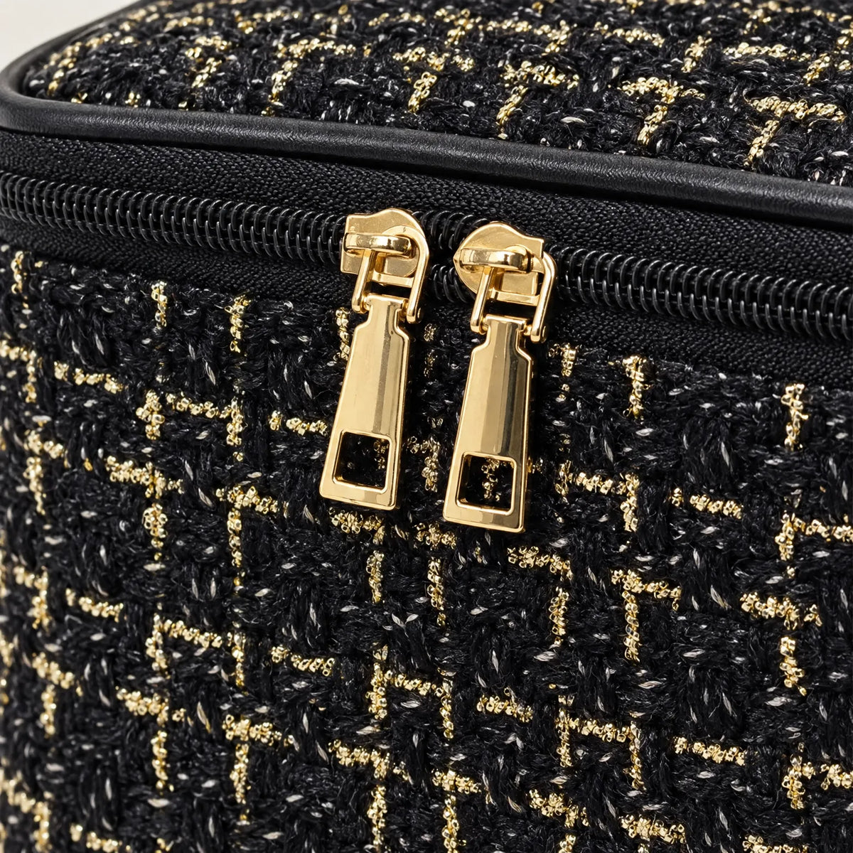 Knitted Style Box Makeup Bag